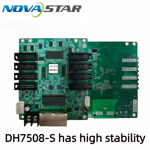Original Nova DH7508-S Receiving Card HUB75E Port Point Calibration Replace MRV328 MRV336 Full Color