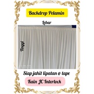 KAIN BACKDROP PELAMIN JC SIAP PLATING