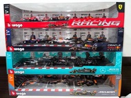 （代購）Bburago F1賽車收藏模型車 1:43 6入組 好市多代購 紅牛/法拉利/賓士/麥拉倫