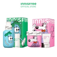 (Perfect Value Set) INNISFREE x Steven Harrington Hydrating &amp; Firming Duo Set: Green Tea Serum &amp; Collagen Bounce Cream