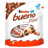 Kinder Bueno Mini With Milk&amp;Hazelnuts Chocolate 86.4G {T16 Mini Packs}