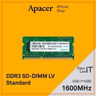 READY Memory Ram Apacer 4GB 8GB DDR3 LV PC3-12800 Sodimm Internal