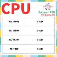 A6-7400B A6-7400K A6-7470K A6-7480 AMD Godavari APU Processor Desktop CPU Socket FM2+ 906Pin