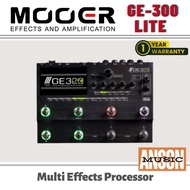Mooer GE300 Lite Amp Modelling & Multi Effects, Grey (GE-300 Lite)