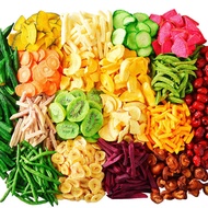 Assorted Fruit and Vegetable Crisp Chips Mixed Vegetables Dried Fruits and Vegetables 500g