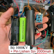 LK247 Bộ Linh Kiện Cao Áp 1000kv chất lượng. Đủ bộ 1000kv 400kv Mạch type-c tp4056 công tắc nhấn nhả
