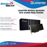 LEADTEK NVIDIA QUADRO RTX A4000 16GB GDDR6