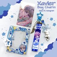 LOVE AND DEEPSPACE BAG CHARM XAVIER/ LOVE AND DEEPSPACE TOPLOADER XAVIER/LOVE AND DEEPSPACE KEYCHAIN