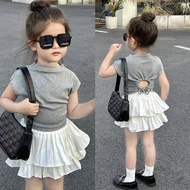 walibaby 2-Piece Set For Girls T-Shirt + Skirt Pants 311