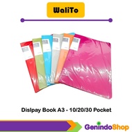 Display Book A3 Clear Holder A3 Walito 10/20 Pocket