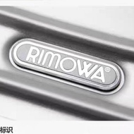 Rimowa Logo Suitcase Logo Plate 日默瓦标 Rimowa金属logoa53