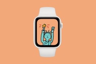 Apple Watch Wallpaper,Decor,Digital Painting - New York
