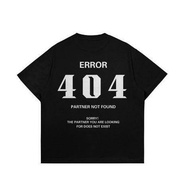 404 Tshirt | Kaos Streetwear Unisex Tee Cotton Loose-Fit T-Shirt Trendy Streetwear Unisex Casual Top
