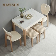 ❄Small Apartment Multifunctional Folding Kitchen Table And Chair Combination Extending Dining Table