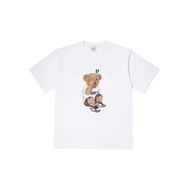 Acme de la vie/ADLV Cartoon Bear Print Straight T-Shirt Men Women Same Style White