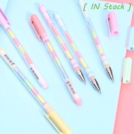 [ IN STOCK ] 6pcs/set Candy Text Marker Gel Pen, Draw Glitter 0.8mm Change 7 Colors Gel Pen, DIY Highlighter Cute Rainbow Pen 7 Colors Writing Tool