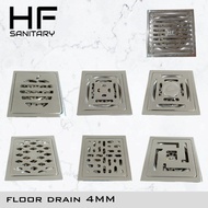 H10-WEBK 4 mm Anti-Cockroach Bathroom Drain Filter. Anti-Odor Floor Drain / Smart Floor Drain SUS304