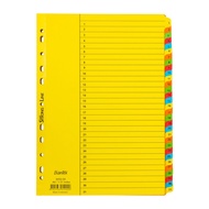 Bantex Cardboard Divider & Indexes A4 131 (31 Pages) 6052 00