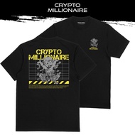 UNISEX T-shirt - Crypto T-shirt "Crypto Millionaire" - Cryptocurrency/ T-shirt Crypto/ T-shirt Crypt