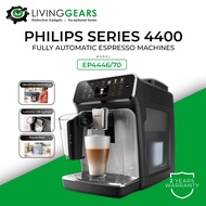 PHILIPS EP4446 LatteGo Series 4400 Fully Automatic Espresso Machine – EP4446/70 12 Coffee Settings