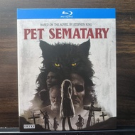 Blu-ray Disc American Film Pet Sematary 2019 English Spanish Portuguese Chinese Malay Thai Vietnames