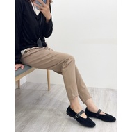 Belt Suit Pants 9100 Super Recommended For Girls Who Want To < Look Neat And Comfortable Waist Do Co