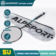 ALP V5 Scale Snake Max 30LBS 5U G6 Wave Frame 100% Original Authentic Carbon Fiber Badminton Racket
