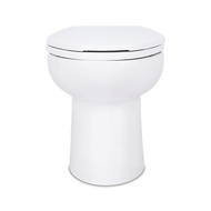 Global House KARAT สุขภัณฑ์แบบนั่งราบ รุ่น กนก พร้อมฝารองนั่งแบบกันกระแทก K-17713X-S-WK รับประกันของ