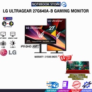 [ผ่อน 0% 10 ด.]LG ULTRAGEAR 27G640A-B GAMING MONITOR (IPS QHD 300Hz)/ประกัน 3 Years Onsite