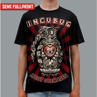 INCUBUS CLOTHES | UNISEX ALTERNATIVE ROCK BOOTLEG BAND T-SHIRT | LIGHT GRENADES