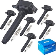 KSU 3.6L V6 UF648 Ignition Coil Pack with Spark Plug Compatible with Chrysler 200 300 Town & Country
