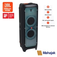 JBL PartyBox 1000 Black ลำโพงปาตี้บลูทูธกำลังขับ 1100 วัตต์ มาพร้อมไฟเอฟเฟคและ DJ Pad เชื่อมต่อ 2 เค