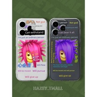 ugly casing iphone ugly case ugly casing Hazey Niche Earthy Killing Matt Suitable for iphone17promax
