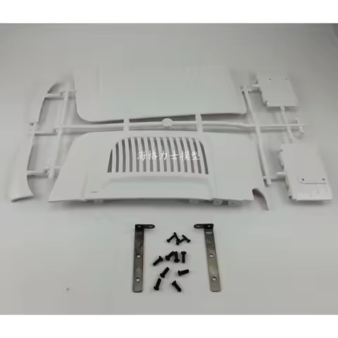 Plastic Cockpit Flank Wing Modification Accessorie for 1/14 Tamiya RC Truck Trailer Mercedes Benz Ac