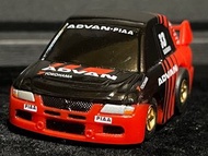 WONDA Q版 迴力車 ADVAN MITSUBISHI EVOLUTION LANCER VII 三菱 汽車 橫濱