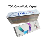 TOA พัดสี ทีโอเอ คัลเลอร์เวิลด์ TOA Color World Pantone ตัวอย่างสี TOA Fandeck