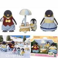 Sylvanian Families Penguin Family Doll House Accessories Miniature Toy