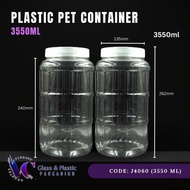 3550ML PLASTIC PET CONTAINER/ BALANG BISKUT/ BALANG II J4060🔥 POST TODAY 