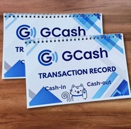 Gcash Transaction Notebook A5 Size Cash-in Cash-out Hard Wire Binder