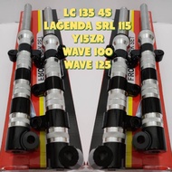 FRONT FORK LAY CNC LAY Y15ZR,135LC,LAGENDA FI,SRL 115,,WAVE 100,WAVE 125 FORK DEPAN