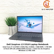 DELL INSPIRON 13 5310 INTEL CORE I7-11370H 2K SCREEN 8GB RAM 1TB SSD USED LAPTOP REFURBISHED NOTEBOO