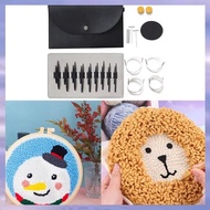 (JMTI) 5+8 Sleeve Needles Aluminum Oxide Removable Circular Needle Set Interchangeable Circular Need