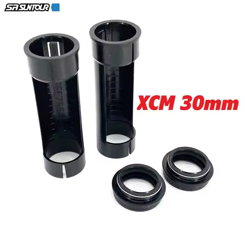 SR SUNTOUR XCM Front Fork Repair Parts 30mm Stanchion Wiper Oil Seal Dust Sealing 30mm Slider Sleeve