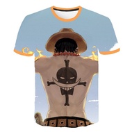 store 2019 New summer Japan Comic ONE PIECE T Shirts Kids 3D Printed Children Cartoon Luffy T-shirts