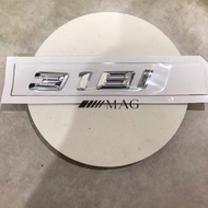 Emblem BMW Sticker Luggage 318i 325i Silver Black - 318i Silver ABY27