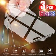 Samsung Galaxy J2 J7 J5 J6 Prime J6 J6Plus J4 J4Plus J8 2018 J3 J5 J7 Pro 3PCS Transparent 9H Tempered Glass Screen Protector Protective Film