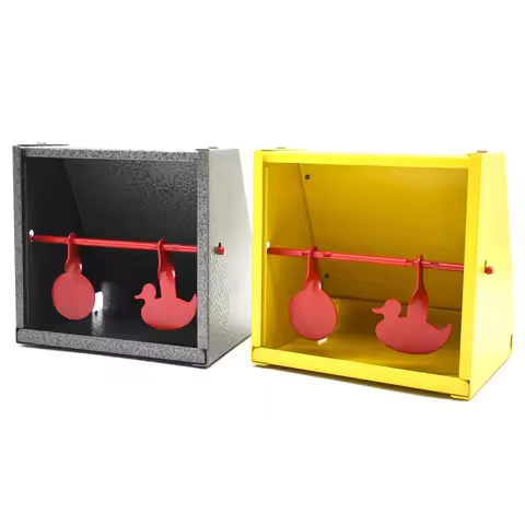 Tactical Shooting Target 14CM Metal Target Box 100PCS Aim Paper Sheets for Gun Rifle Airsoft Shootin