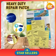 STIKER REPAIR CRACK KOYAK RETAK BESTWAY 62068 HEAVY DUTY REPAIR PATCH REPAIR KIT INFLATABLE PRODUCTS