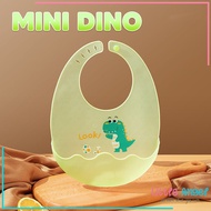 BABY BIB Celemek Makan Bayi Slaber Silikon Anak Bibs Karakter ELSA STITCH MICKEY MINI Karet Baby Bur