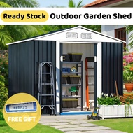 Backyard Storage Outdoor Metal Shed Garden Storage large setor laman Besar outdoor Garden Shed Cabin